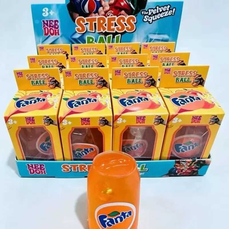 Nee Doh Beverage Can Shaped Soda Stress Relief Ball Soft Squeeze Fidget Squishy Toy Anxiety Relief Decompression Toy Gift X260826