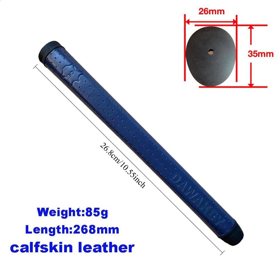 Genuine Leather Midsize Golf Putter Grip Pure Handmade Club Grip with Soft Comfort Material 260826 - view 5
