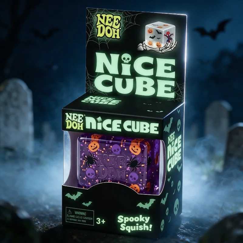 NeeDoh Halloween Gifts Such As Spiders and Pumpkins. Sensory Toys for Relieving Stress. Soft Decompression Toys X2608261 - view 5