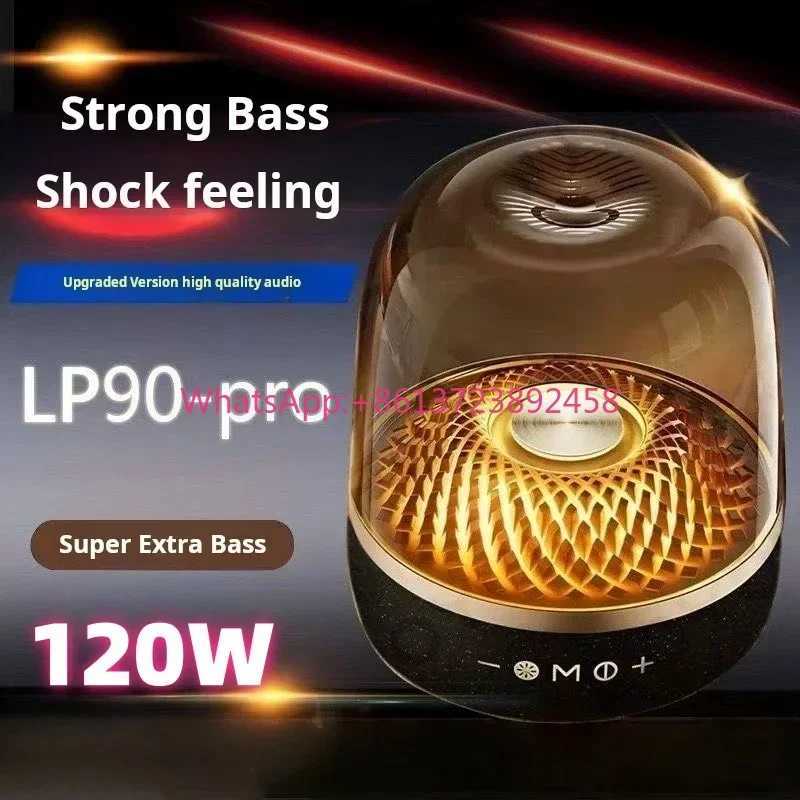 Altoparlante Bluetooth LP90 Pro/Max Sistema Audio RGB Portatile Esterno Con Des…