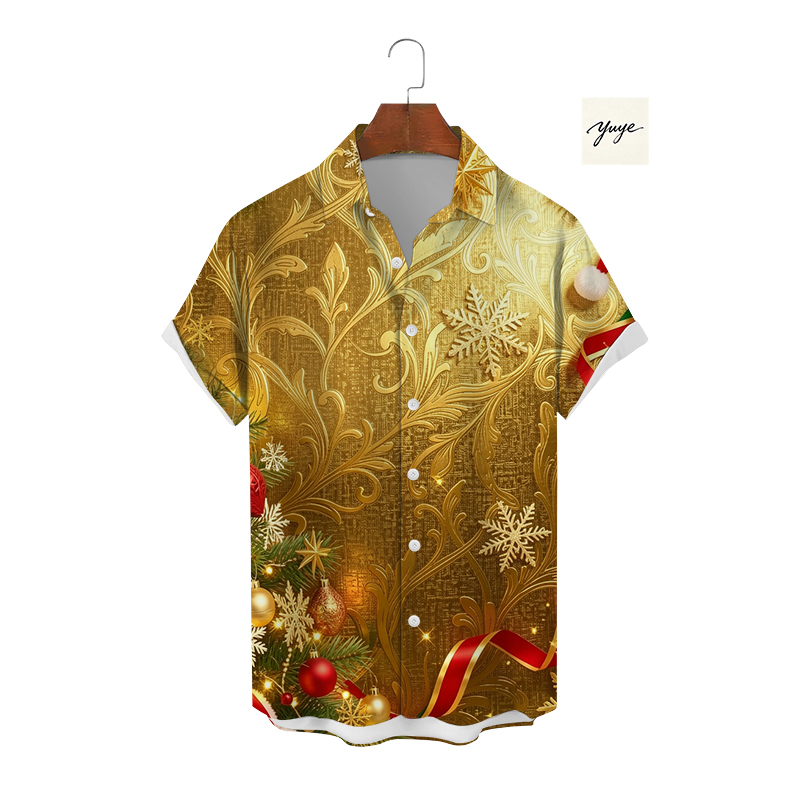 Chic Casual Print T-Shirt for Men with Short Sleeves - view 3
