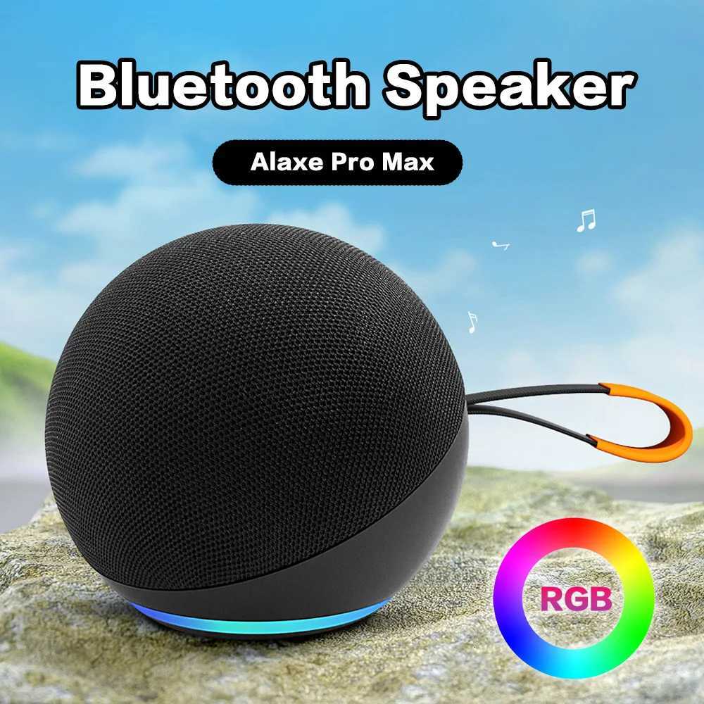 Alaxe Pro Max etooth Speaker Echo Dot 5th Outdoor Wireless etooth Generation Medium RGB Speaker Home SubwooferQ260826