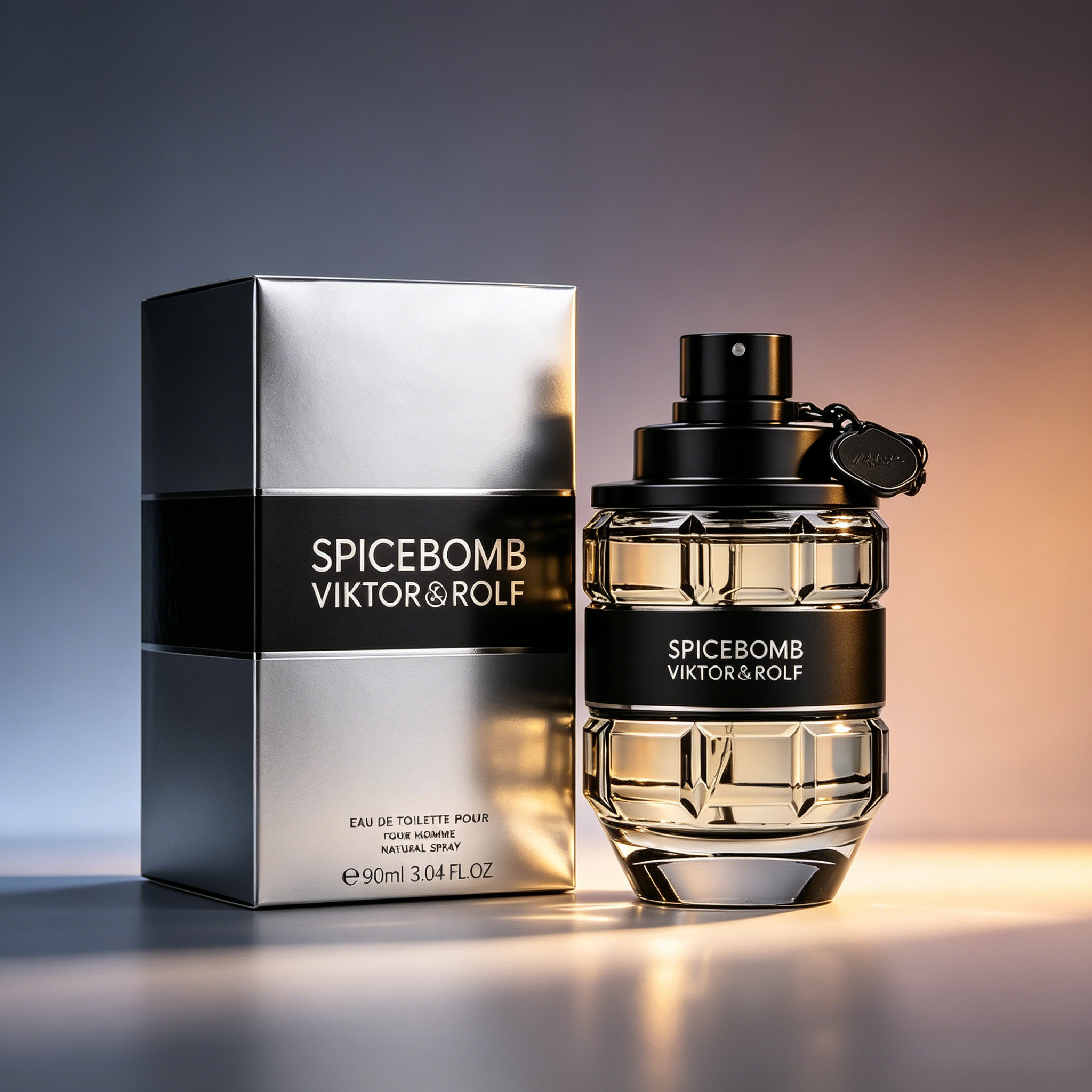Woody & Spicy Cologne for Men With Notes of Citrus Viktor&Rolf - Spice Bomb Eau De Toilette 26Y0828 - view 4