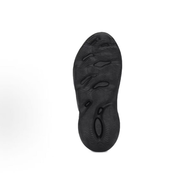 Adidas Originals Yeezy Foam Runner Onyx Black Warrior Unisex EVA Slip On Cave Shoes Fashion Casual Sports Sandals Black - view 7
