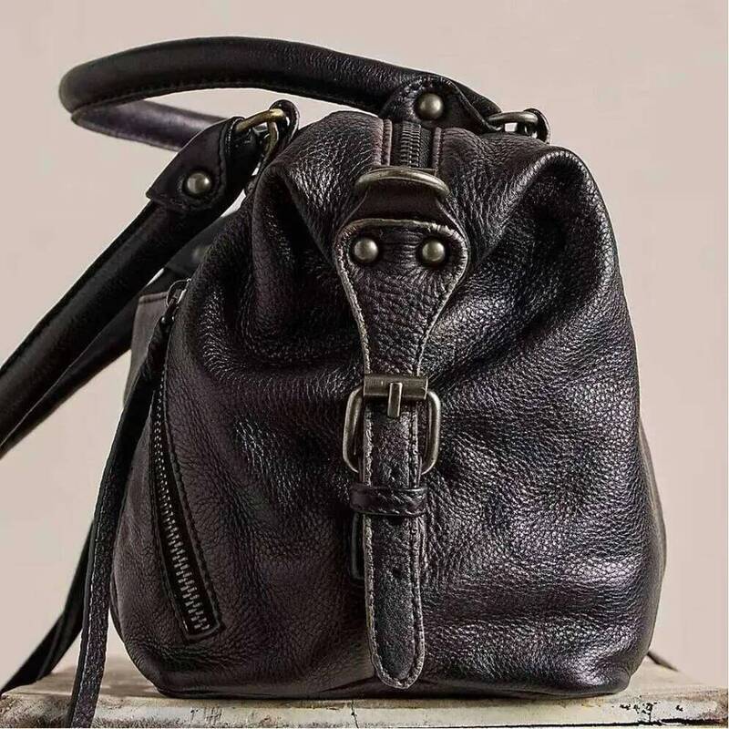 Emerson Tote Women's Vintage Handbag New Fashion Moto with Straps Luxury Design hot Shoulder Bag for Everyday Style Chic fashionbag1188 - view 3