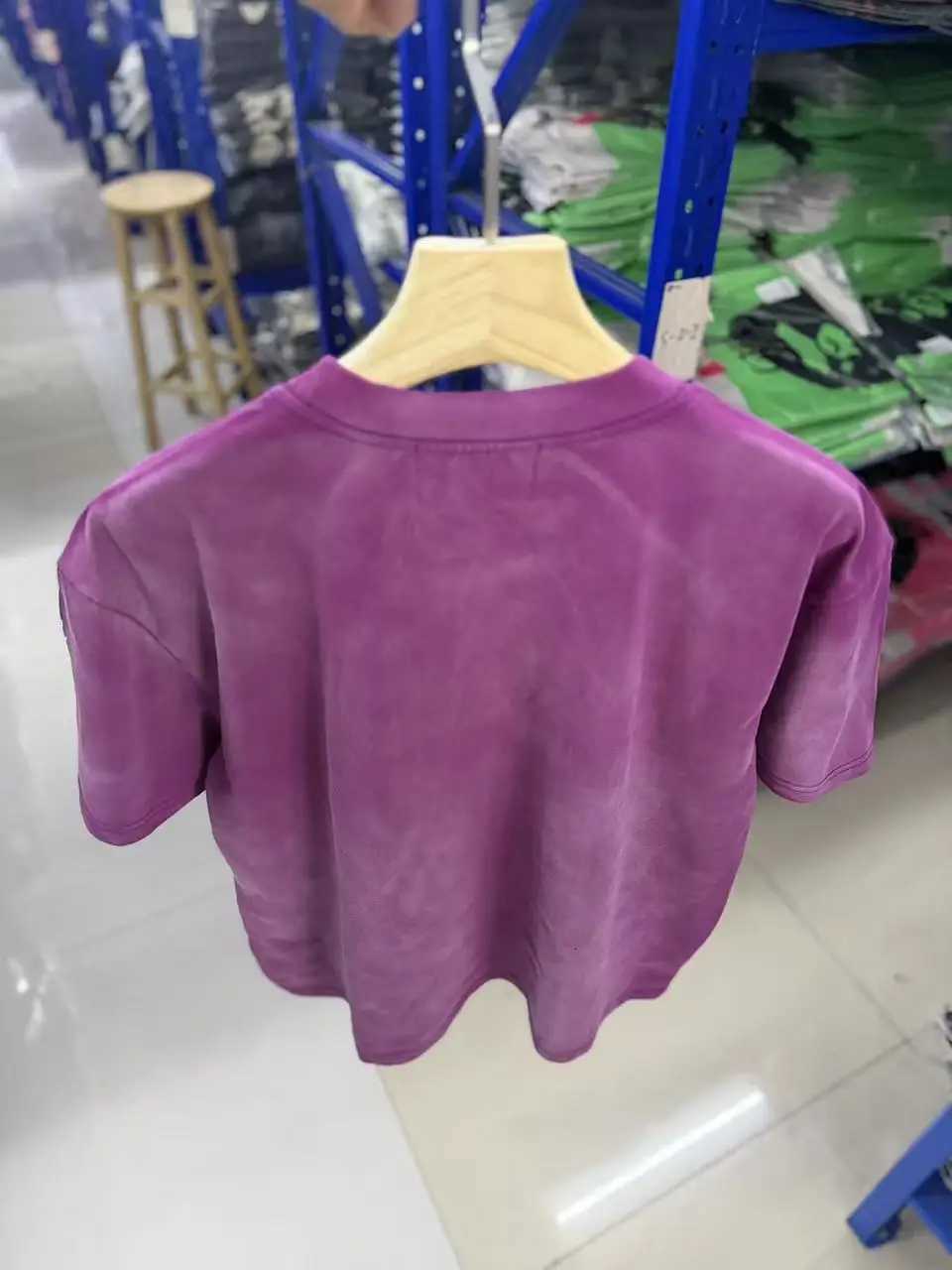 New Colors Satoshi Nakamoto Cotton Fabric Beading Details Short Sleeve Top Men Women Loose T-shirt High Quality Tees X260827 - view 4