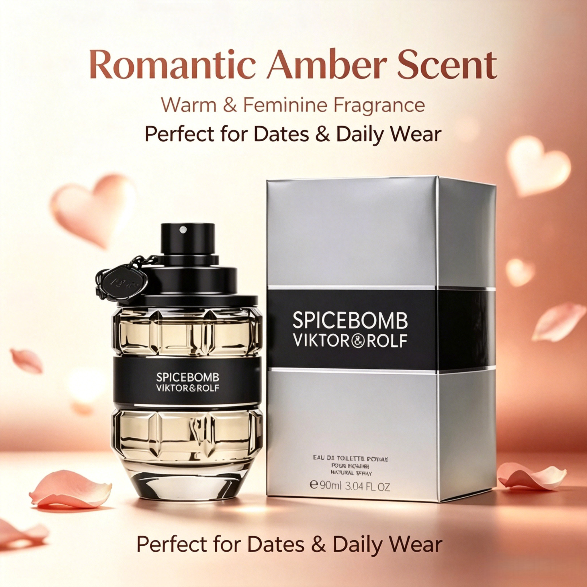 Woody & Spicy Cologne for Men With Notes of Citrus Viktor&Rolf - Spice Bomb Eau De Toilette 26Y0828 - view 3