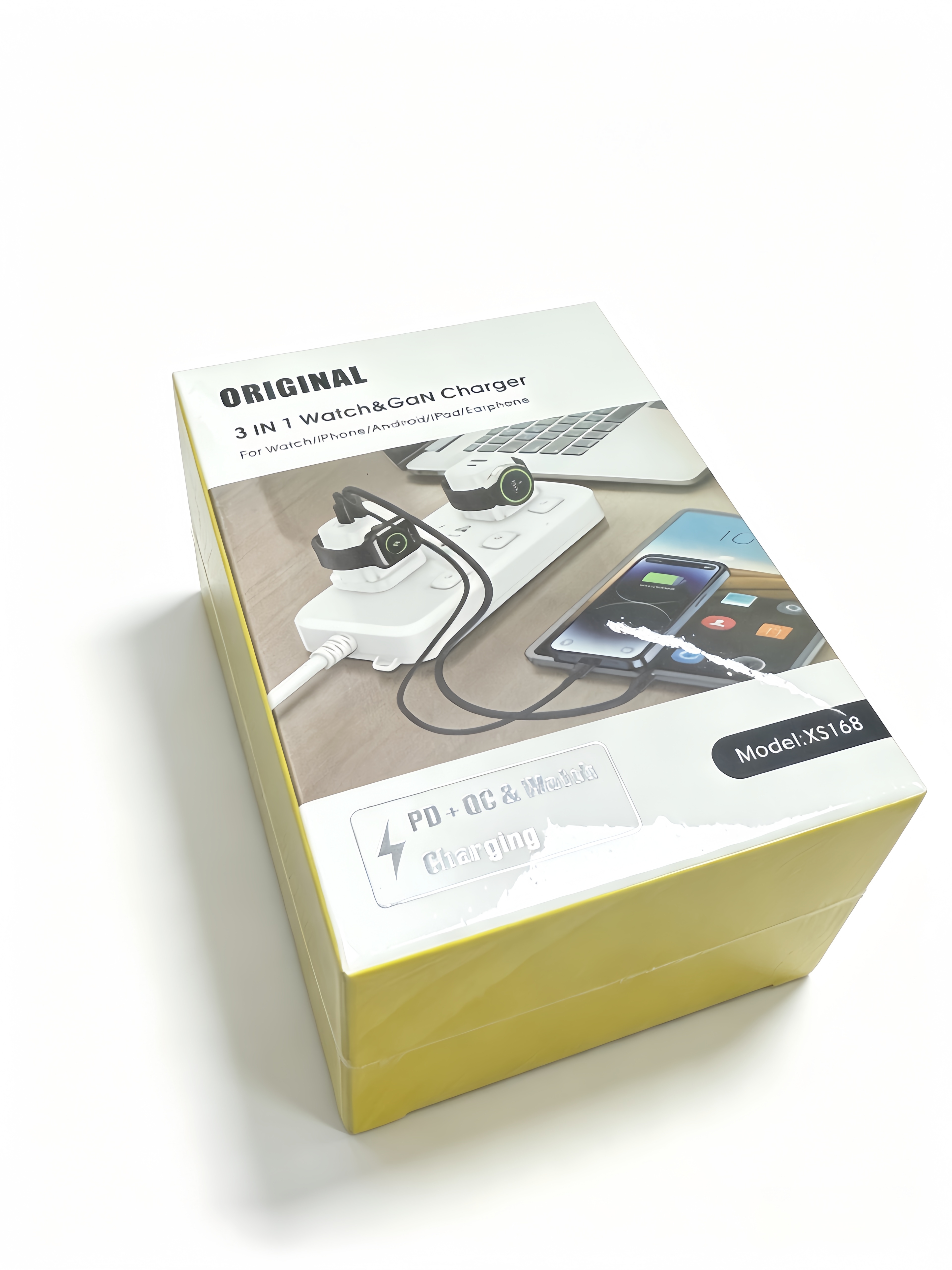 Portable USB-C GaN Power Bank & Multi-device Dock: Charges iPhone 14+ / iPad / MacBook + Apple Watches MagSafe Enabled Devices - view 8