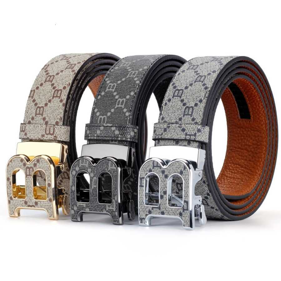 Mens Belt Fashionable Luxury Brand Belt for Men Letter B Buckle Belt Male Business Casual Style D260828 - view 8