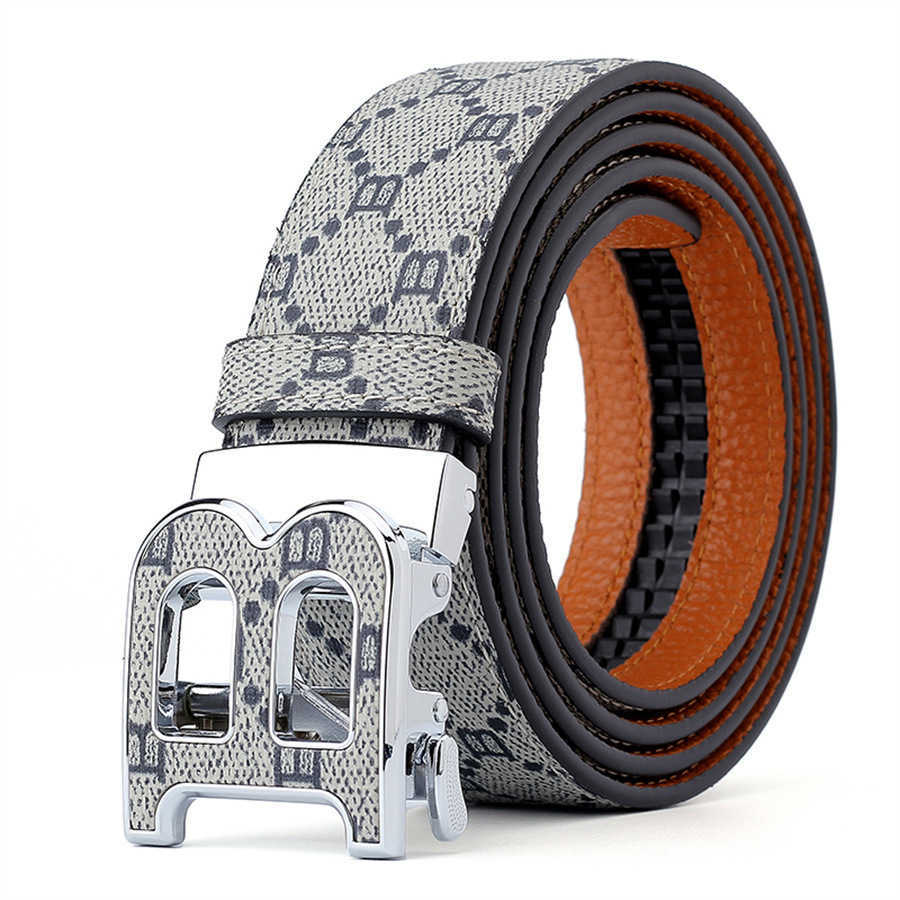 Mens Belt Fashionable Luxury Brand Belt for Men Letter B Buckle Belt Male Business Casual Style D260828 - view 5