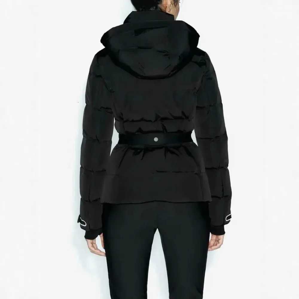 Women's new warm cotton clothes with belts long-sleeved ski cotton jackets and jackets winter coat winter clothes women winter Q260828 - view 6