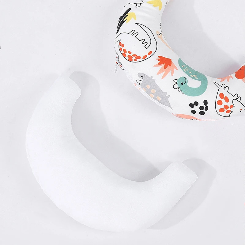 Baby Pillow born Soft Breathable Crescent-shaped Pillows Cartoon Print Neck Correction Pillow for Baby Infant 1-3 Years 260828 - view 6
