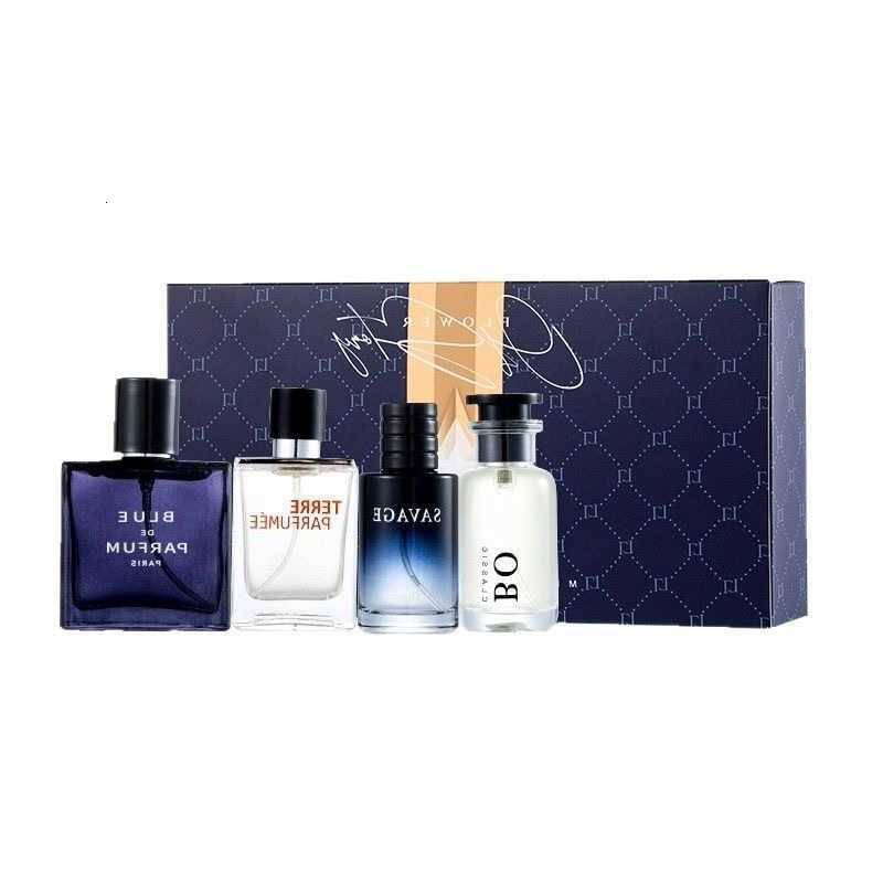 Gift 4 PCS/Set Men's Perfume Set 3x30ml Long Lasting Woody Citrus Ocean Eau De Toilette Spray for Daily Work Dating Casual Use H260829