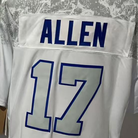 17 Josh Allen 4 James Cook 0 Keon Coleman Football Buffalo Billss Royal Vapor F…