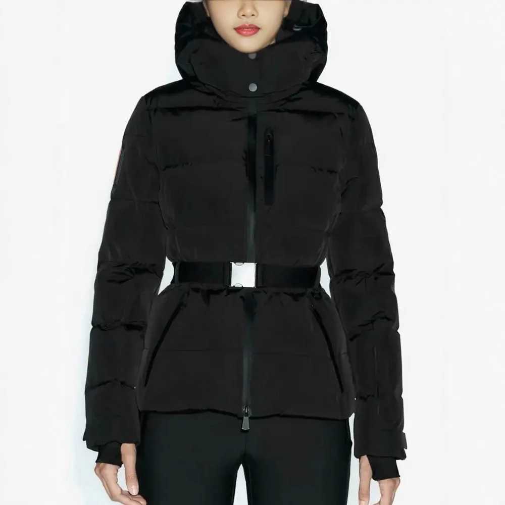 Women's new warm cotton clothes with belts long-sleeved ski cotton jackets and jackets winter coat winter clothes women winter Q260828 - view 5