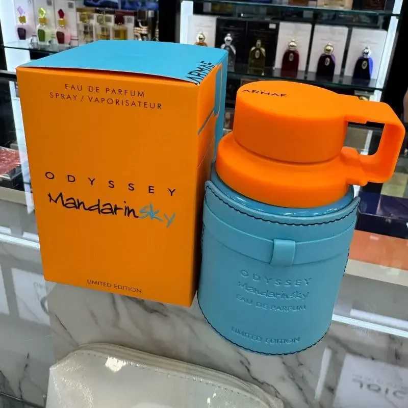 Odyssey Mandarin Sky EDP Armaf 100ml (3.4 fl oz) Citrus Woody Fragrance for Men Limited Edition H260829 - view 5