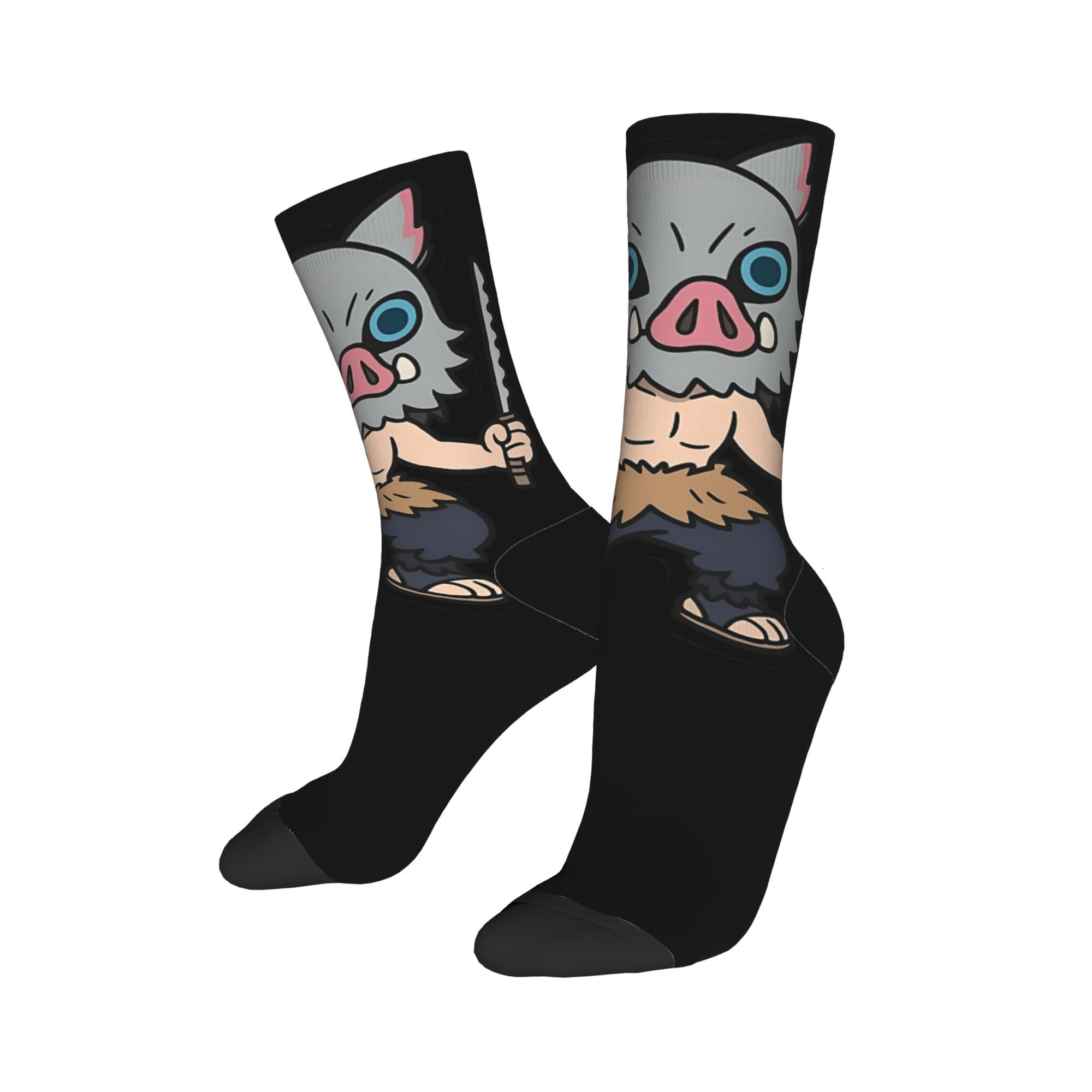 Couple Inosuke Funko Stockings Anti Sweat Breathable Autumn Fashion Pattern Outdoor Socks - view 4