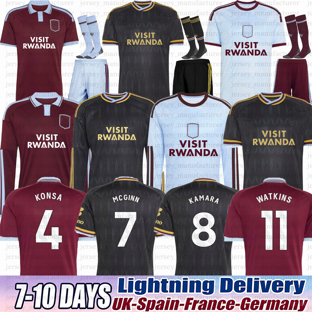Astons Villlashirt 26 27 Buendia Maglie Da Calcio Manzani K…
