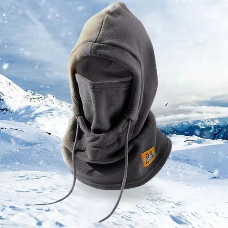 Winter Warm Hat with Mask and Neck Warmer 3in1 Windproof Balaclava for Men and Women Masked Hat Cycling Cold Weather Protectio 260828 - view 6
