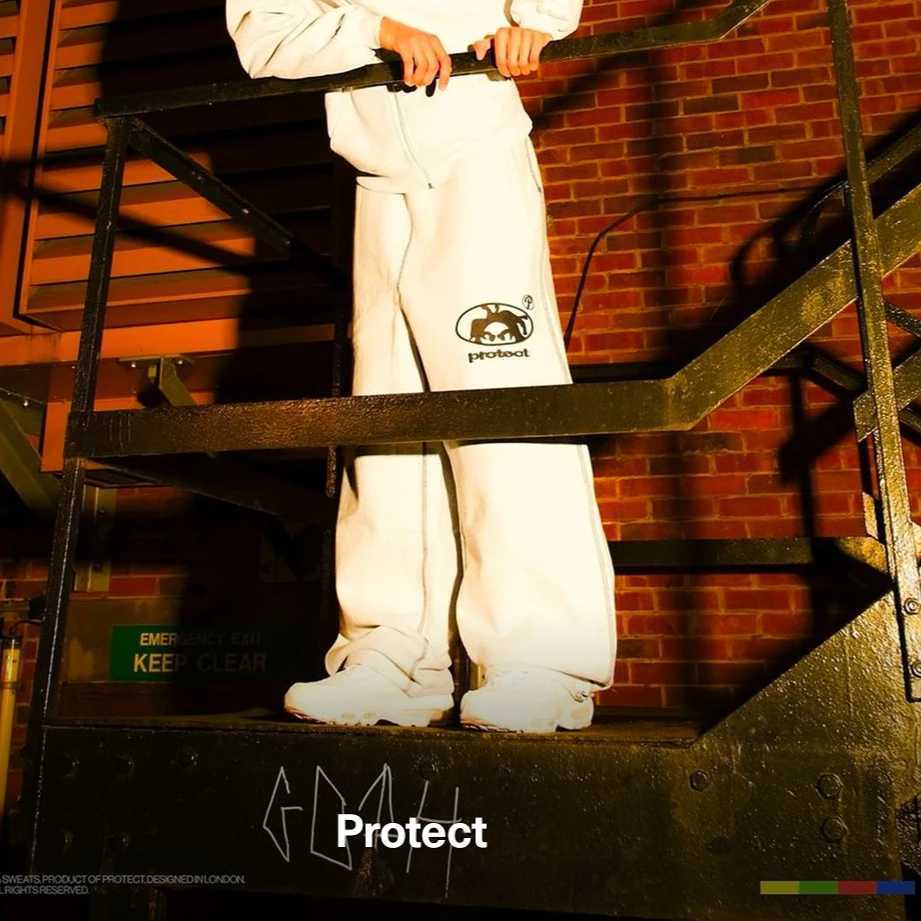 New Protect Series Casual Men Pants Streetwear Women Embroidered Harajuku Y2k American Retro Streetwear Style Joggers Sweatpants X260828