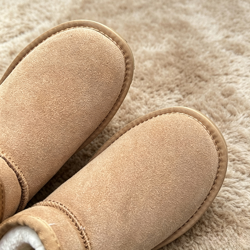 MEOD Designer Boots Women Ultra Mini Slippers Slides Platform Shoes Snow Boot Classic Leather Chestnut Winter Fur Boot Fur Slipper Ankle Boot With Box - view 9