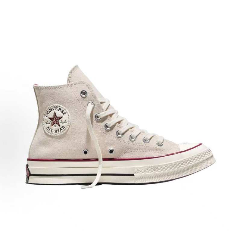 Converse Hello Kitty and Friends Chuck 70 Hi White Red Unisex High Top Canvas Shoes Comfortable Fit Classic Casual Daily Outdoor Street Sneakers For M - view 3