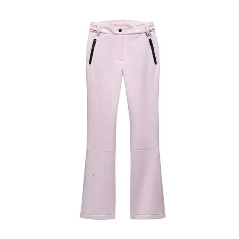 Pink Thicken Warm Women's Skiwear High Collar Hooded Cotton Padded Coats Straight Leg Zipper Pants 2025 New Winter Lady Ski Suit C260829 - view 6