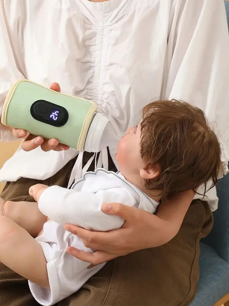 Baby Milk Warmer Baby Nursing Bottle Heater Portable USB Bottle Warmer for Car Outdoor Travel Accessories Outdoor Portable 260826CJ - view 3