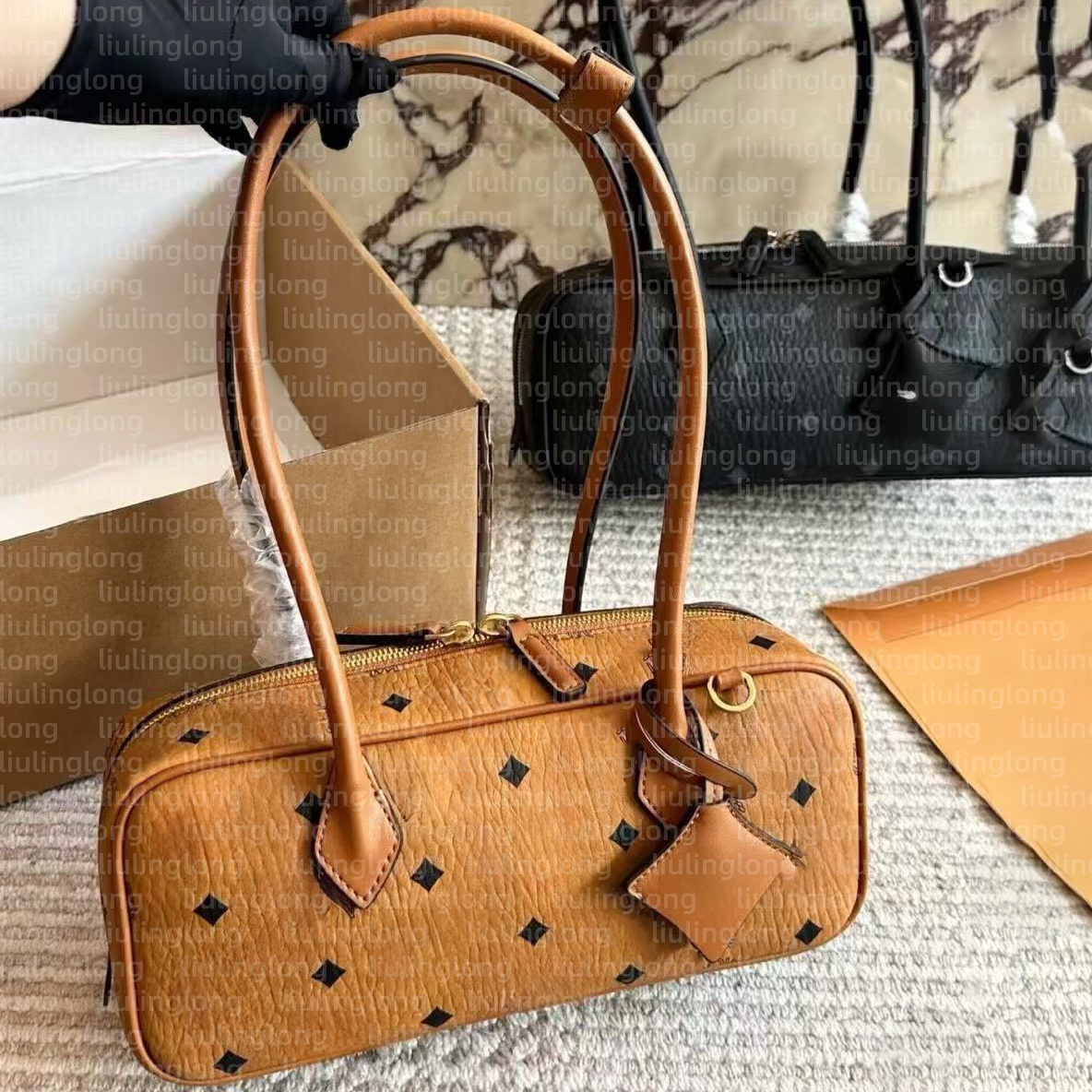 Are Visetos Manico Lungo Boston Borsa In Vera Pelle Shouder Borsa A Tracolla Borsa Per Ascelle Borsa Da Donna Per Il Fine Settimana Borsa Moda Poche-image