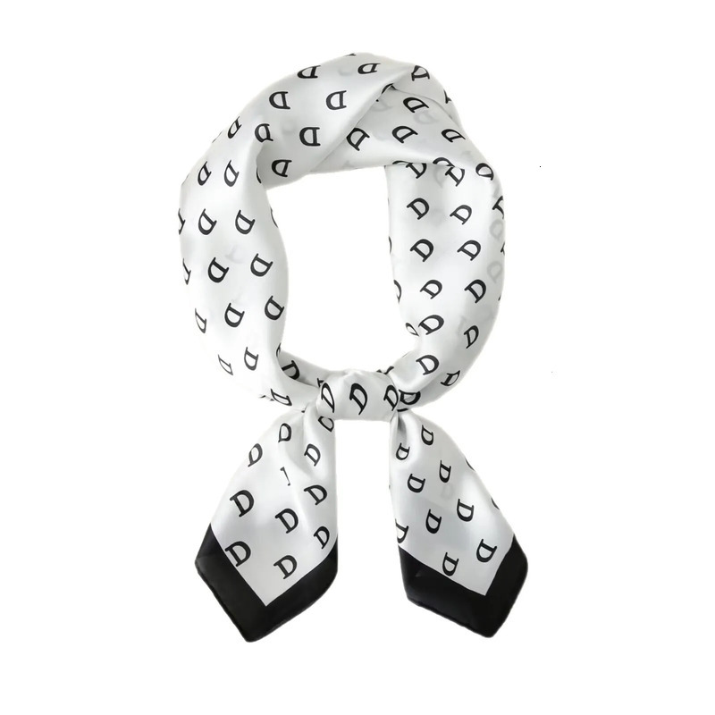 Designer Shawl For Woman Fashion Hair Ribbons Square Scarves Decorative Belts Silk Scarves Classic Shawls Luxurious Combinations Decorations High Qual - view 6