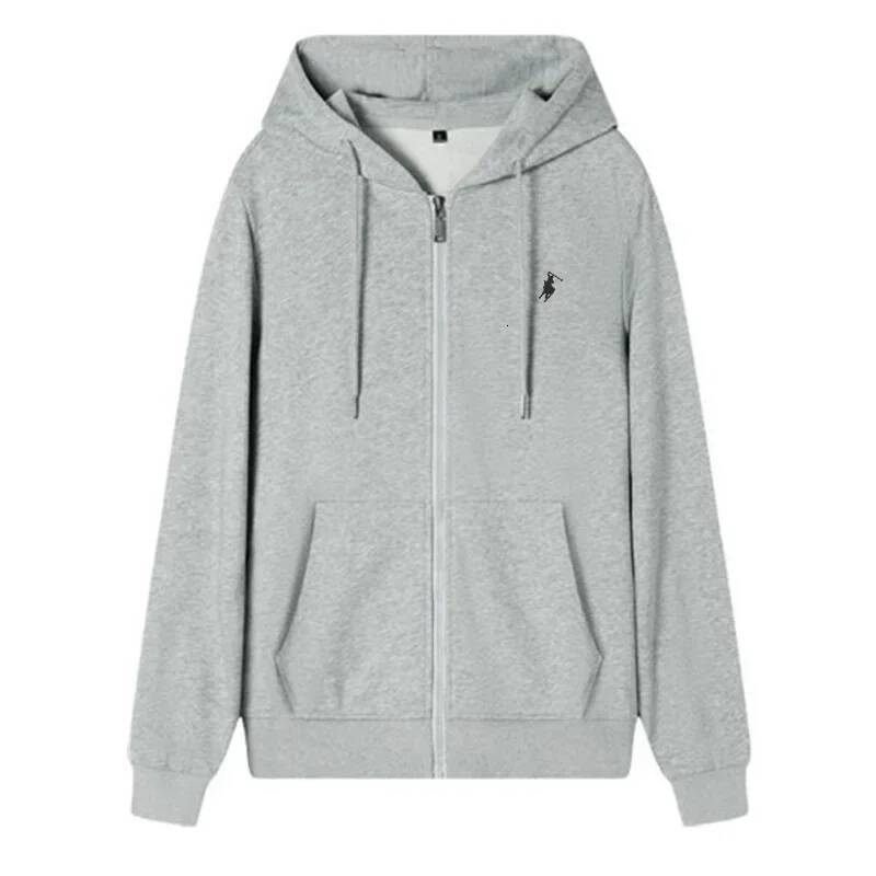 The new autumn winter casual men's sportswear, fashionable outdoor jogging fitness zipper hoodie and warm sweatshirt J260831 - view 3