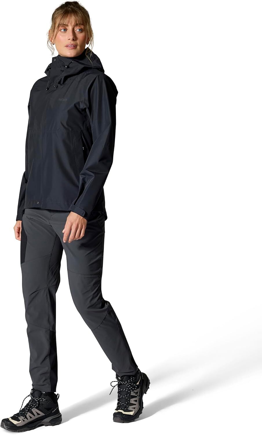 Women's Downpour Waterproof Jacket | Lightweight, Hooded Rain Coat for Hiking & Trekking - view 3