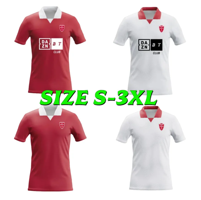 Monza Maglie Calcio 2026 2027 A. Alvarez Keita Balde Mota Birindelli Izzo A.Carboni Caprari Petagna Forson Colpani Azzi Home Rosso Uomo-image