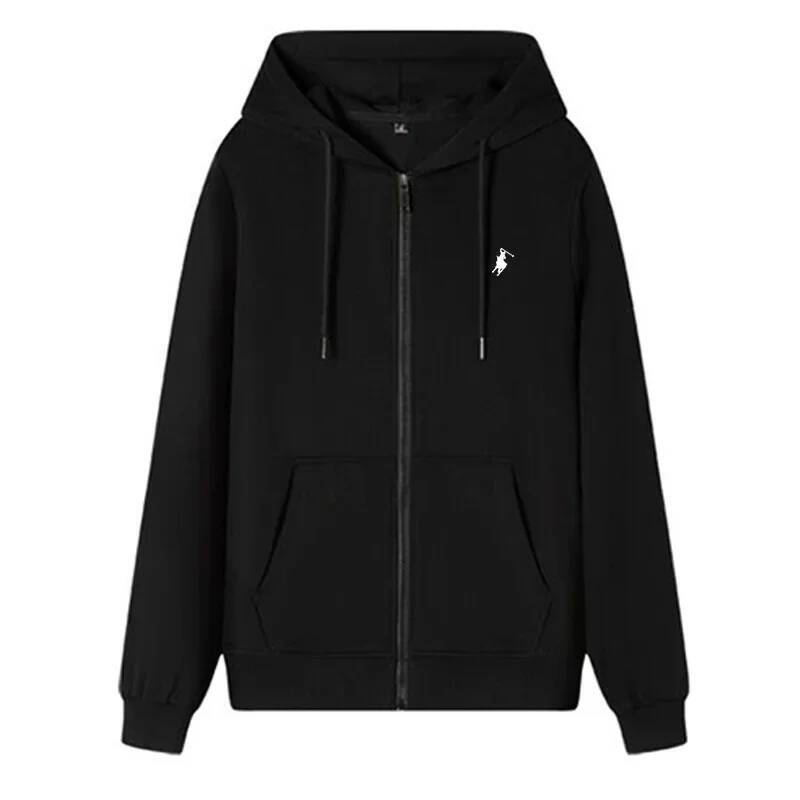 The new autumn winter casual men's sportswear, fashionable outdoor jogging fitness zipper hoodie and warm sweatshirt J260831