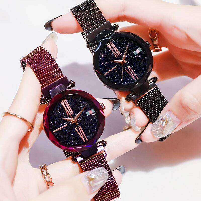 Fashion Women's Magnetic Strap Quartz Ladies Dress Wrist Gift For Women H260228