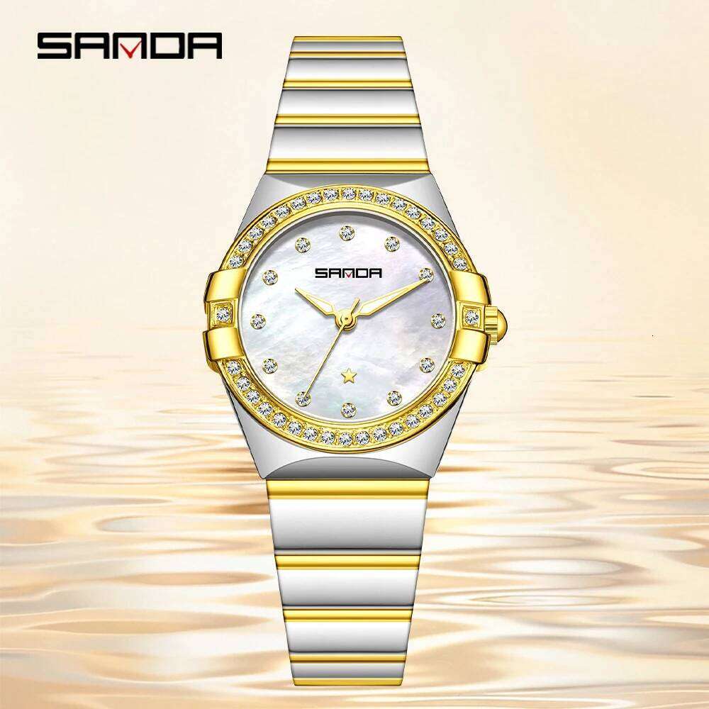SANDA 1148 Simple and Elegant Quartz Retro Waterproof Fashion Business Women's H260228