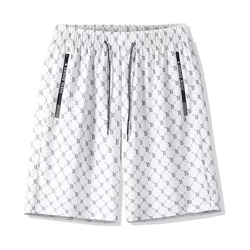 Luxury Brand Designer Clothes Summer New B Letter Shorts For Men Casual Sports Quick-Dry Five-Point Ultra-Thin Breathable Running Beach Shorts For Men