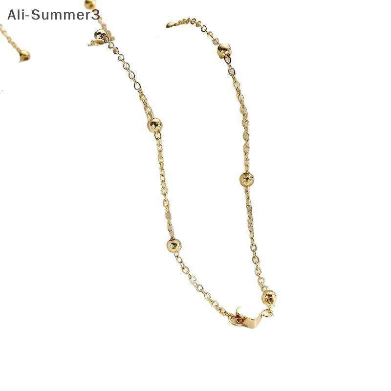 Girls Simple Heart Beaded Belly For Women Fashion Metal Beach Bikini Waist Chains Body Jewelry Accessories H260228