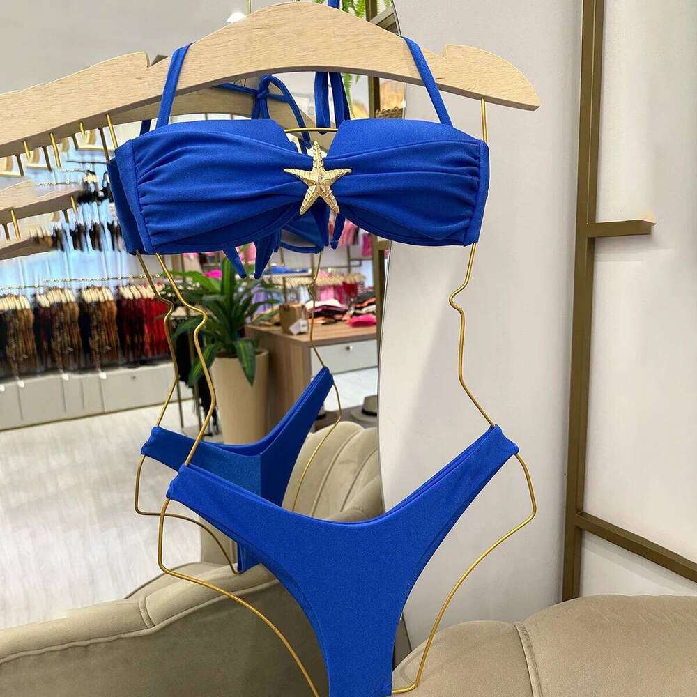 Push Up Bikinis 2025 Sexy Women Swimsuit Swimwear Female High Cut Patchwork Bikini Set Biquini Bathing Suit Swimming Suits Z260301