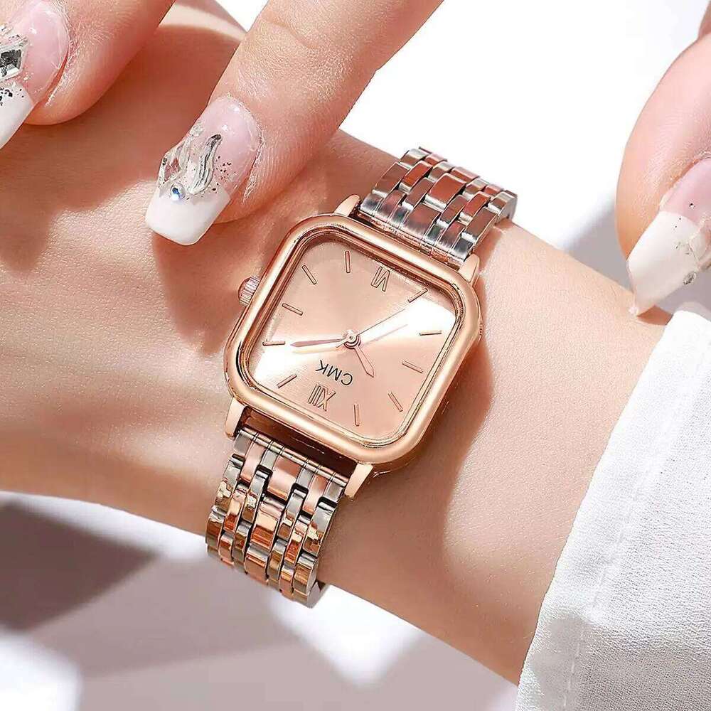 Fashion Women es Casual Square Dial Quartz Wristes Reloj Mujer Girls Clock GiftWithout Box H260228