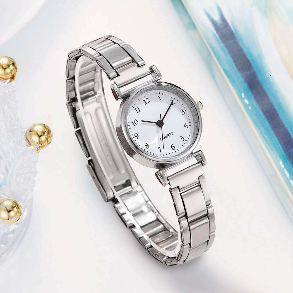 Fashion Women es Simple Small Dial Analog Quartz Reloj Mujer Girls Clock Gift H260228