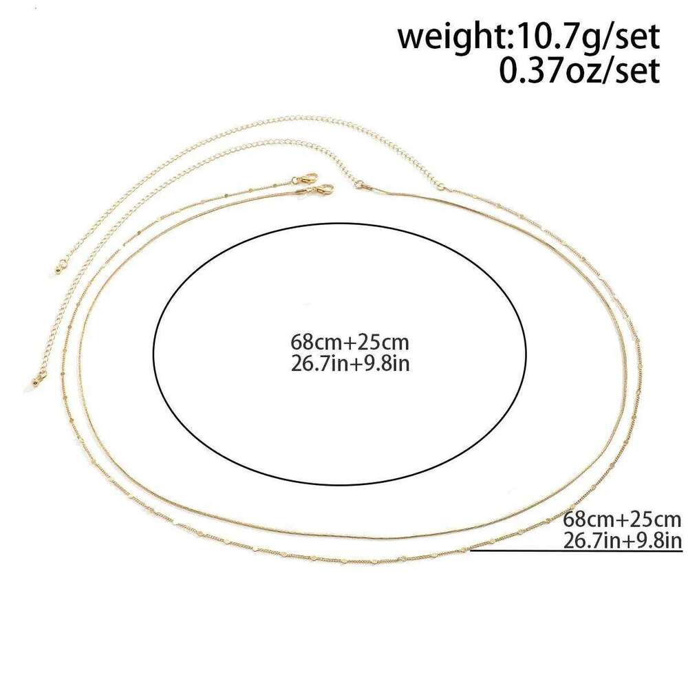 2Pcs/Set Sexy Slim Snake Belly Waist Chain for Women Boho Gold Color Sequin Belt Body Jewelry Summer Bikinis Accessories H260228