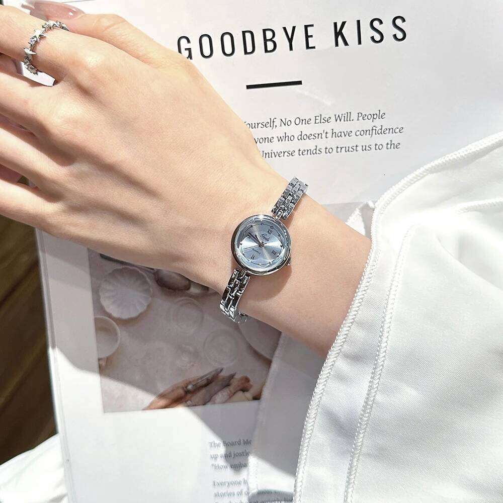 GEDI Minimalist Silver Woman High Quality Small Dial Quartz Ladies es Daily Wear Fashion Wrist Accessory H260228