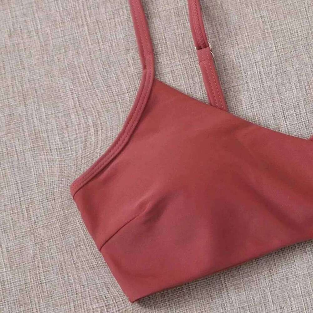 Small Breast For Women Print Splicing Push-Up Swimsuit Summer Swimwear Floral Random Womens Bathing Suit Trendy Biquini Z260301