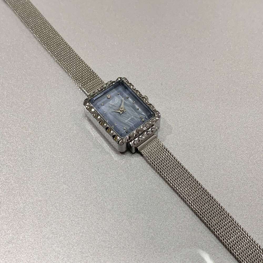 NEW GEDI Light Fashion with Mesh Strap,Square Dial,Water-Resistant Quartz Women's es,Women's Gift H260228