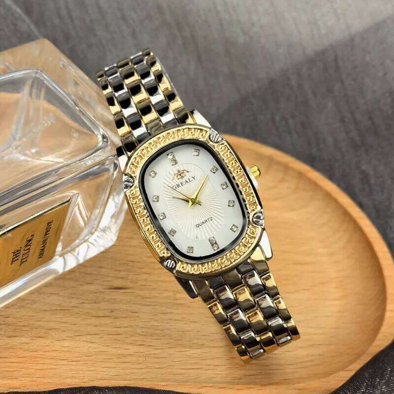 Fashion Square Women's es Brand Ladies Quartz Wrist Classic Silver Simple Femme Steel Band relogio feminino Gift H260228