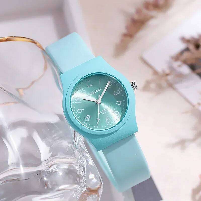 Brand Silicone Strap Quartz for Women Casual Fashion Ladies Wrist Montre Femme Clock Reloj Mujer Dropshipping H260228