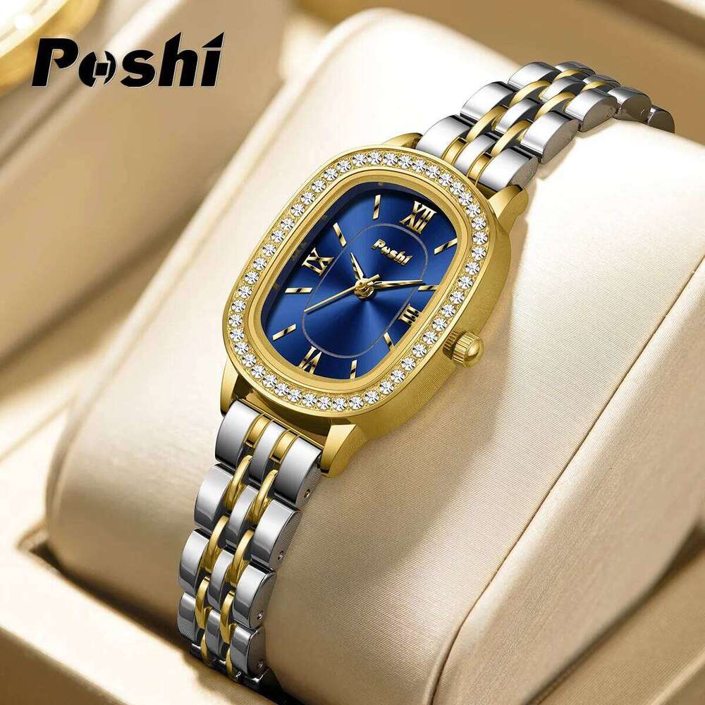 POSHI 995 Fashion Elegant For Women Original Design Casual Lady Wrist Luxury Quartz es Alloy Strap H260228