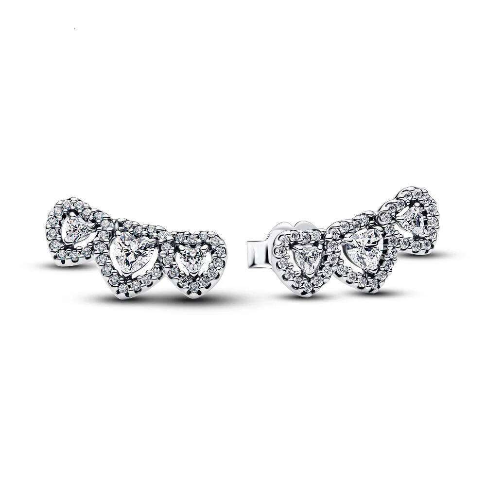2026 New 925 sterling silver spring Flower Heart Shape Bee Butterfly Rings Earrings Necklace fit Women Bracelets DIY Jewelry Gift