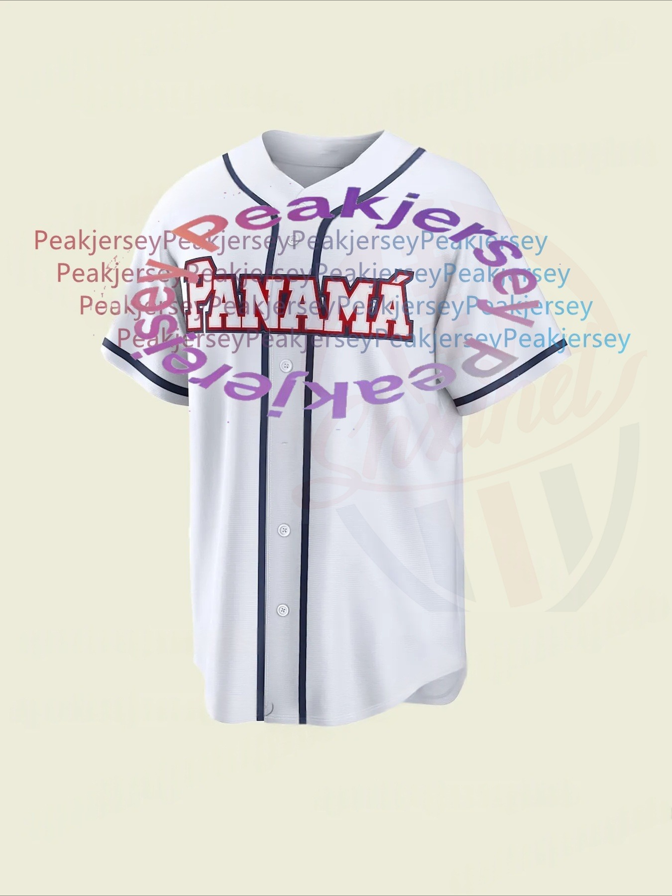 Panama Team 2026 WBC Baseball Jersey Jurado Ramos Camargo Santos Castillo Bethancourt Rodriguez Wright Gomez Silva Gonzalez Custom Stitched666